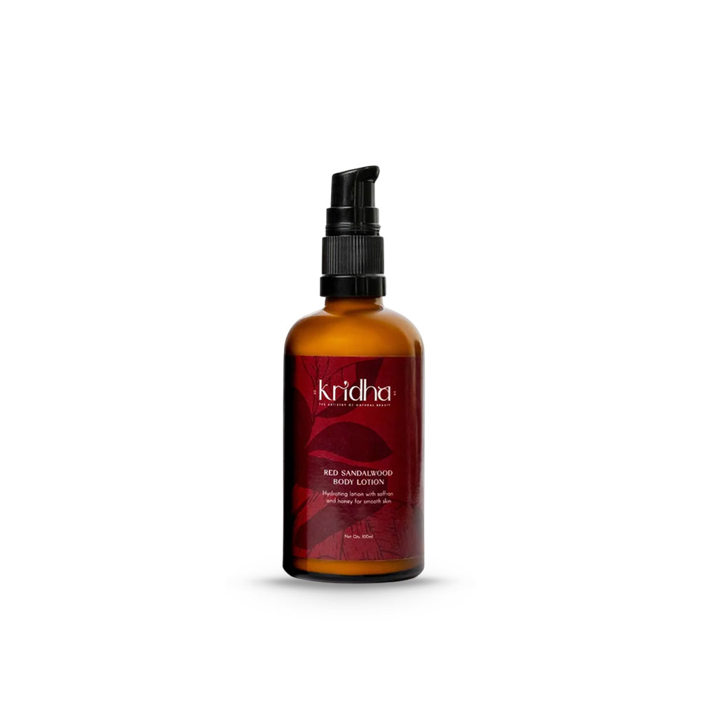 Kridha Red Sandalwood Body Lotion – Hydrate & Glow