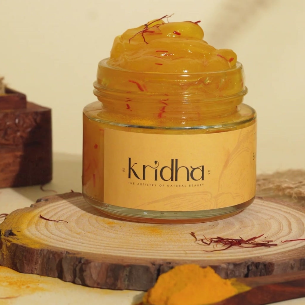 Kridha Turmeric Face Gel – Glow & Hydrate