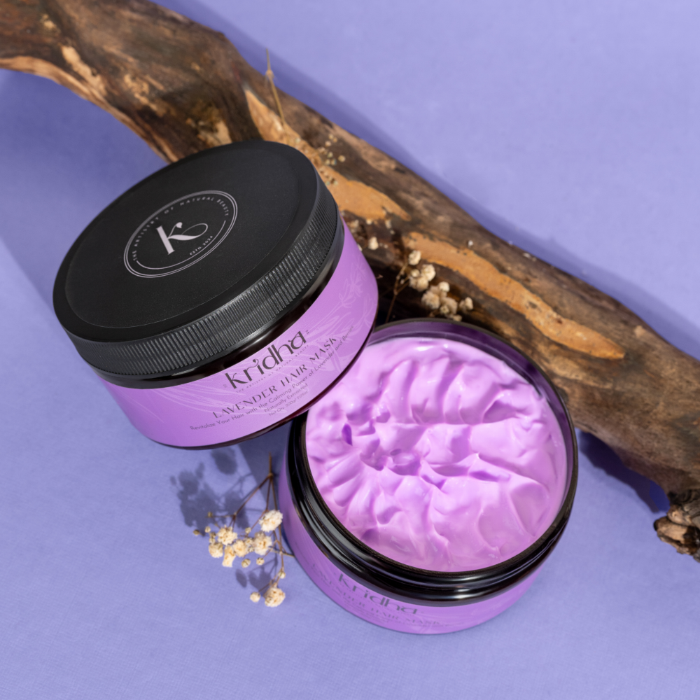 Kridha Lavender Hair Mask – Deep Repair & Relaxation