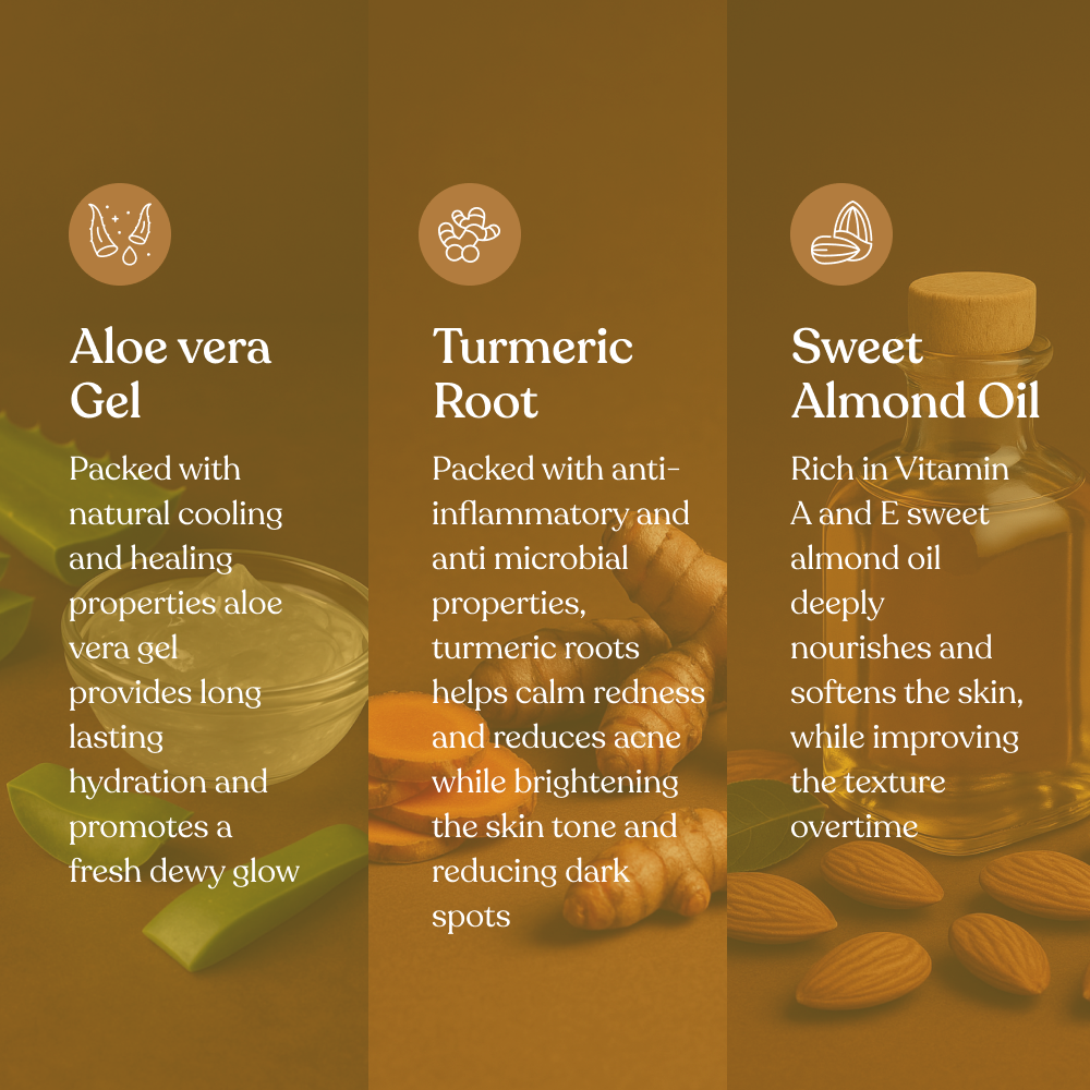 Kridha Turmeric Face Gel – Glow & Hydrate