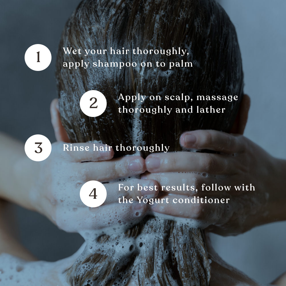 Kridha Yogurt Shampoo – Deep Nourish & Repair