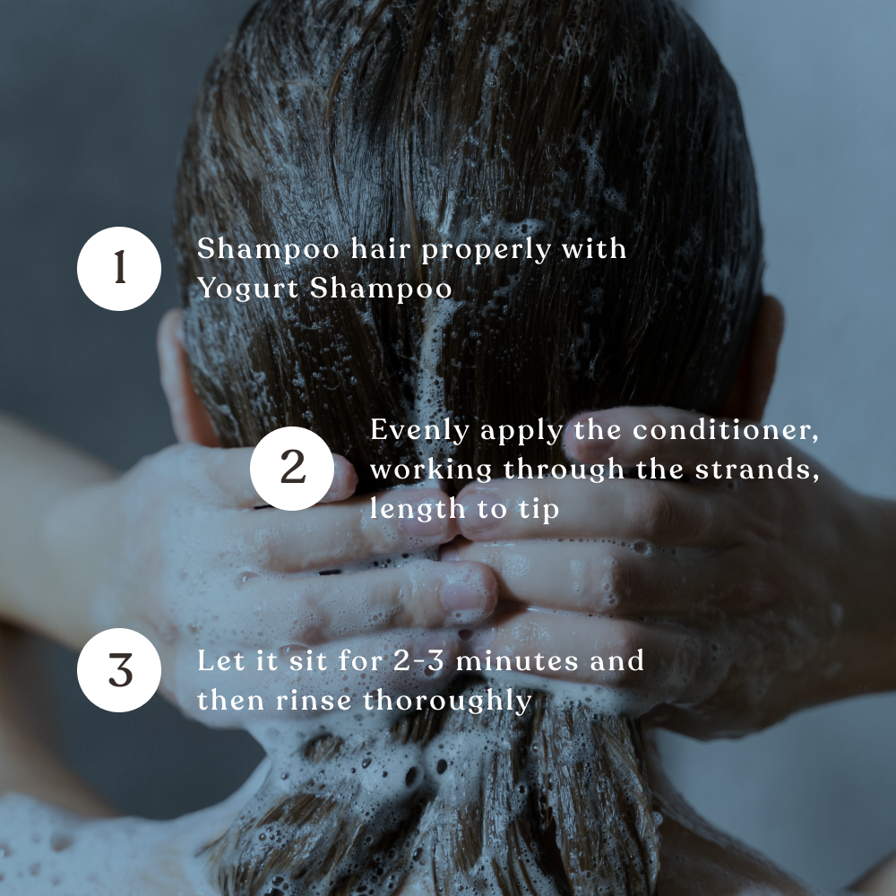Kridha Yogurt Conditioner – Smooth & Strengthen